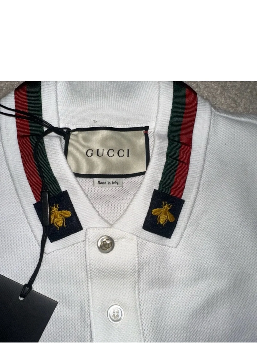 NEW GUCCI MENS HI TECH POLO STRETCH
